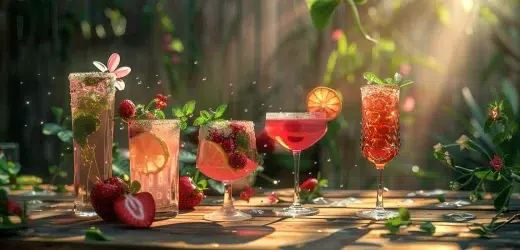 cocktails rosés