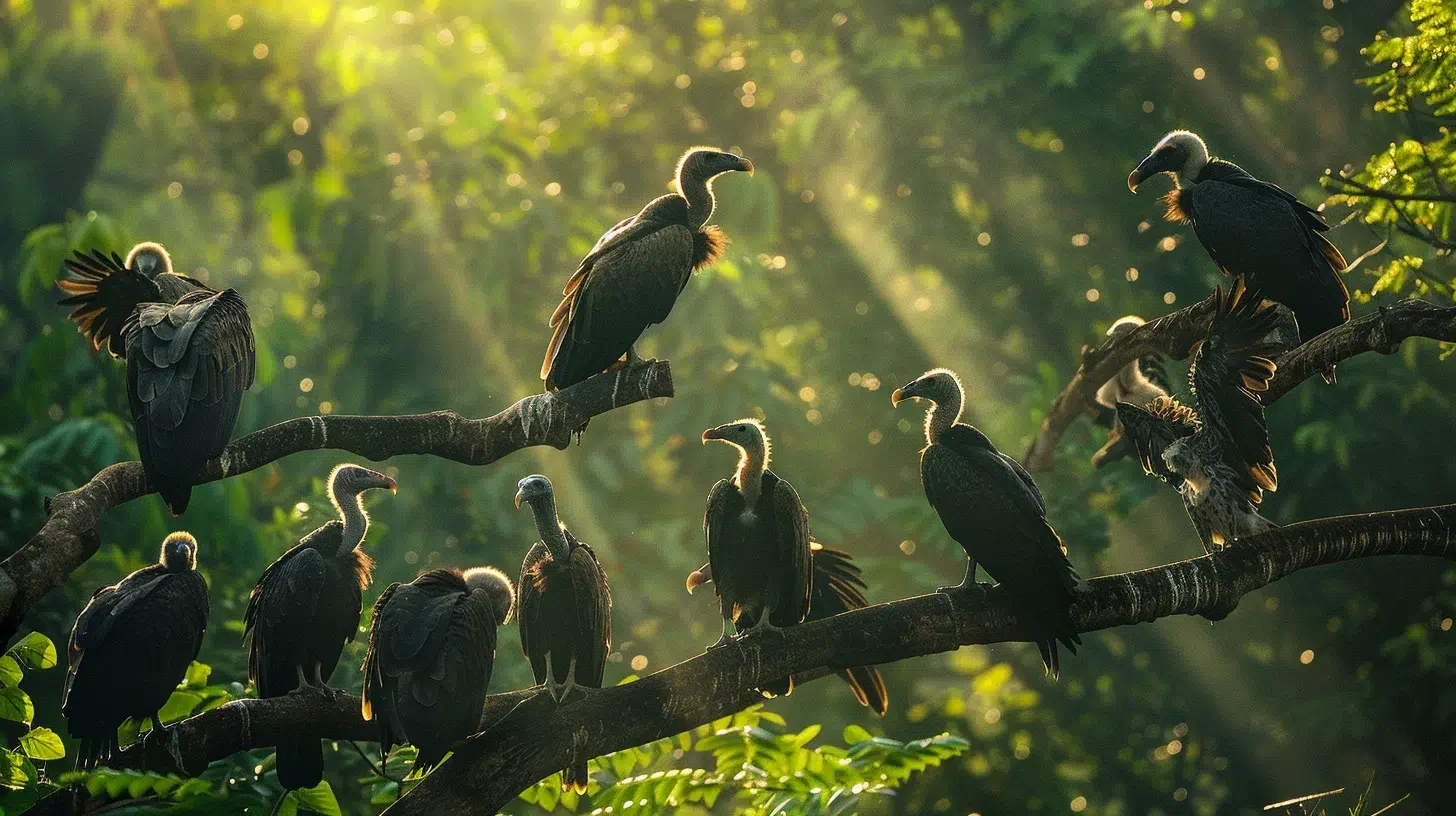 oiseaux charognards