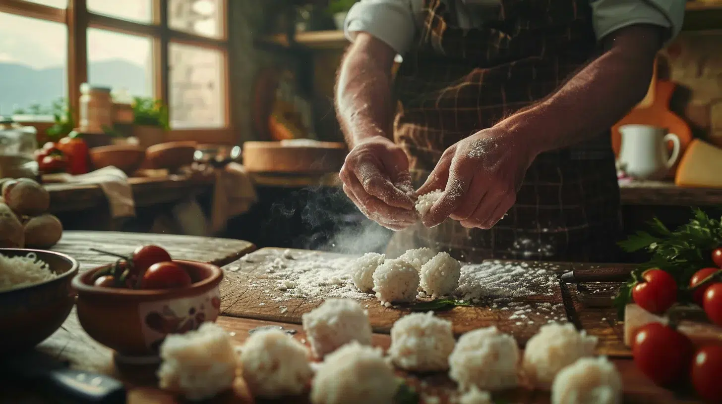 préparation arancini