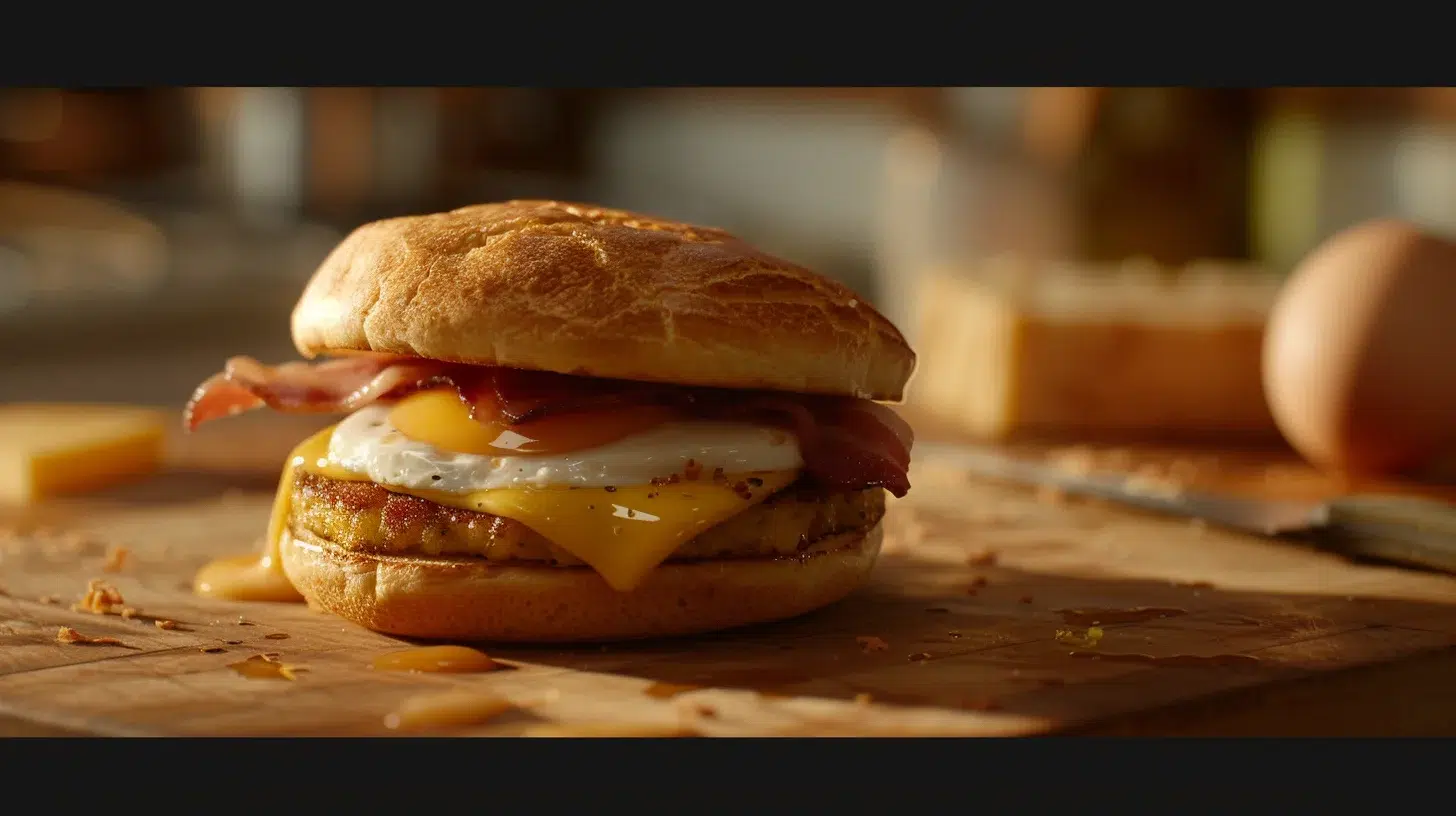 préparer Egg McMuffin