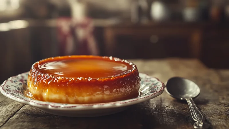 La véritable recette de la crème caramel façon grand-mère