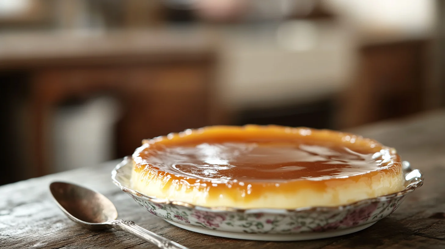 recette crème caramel